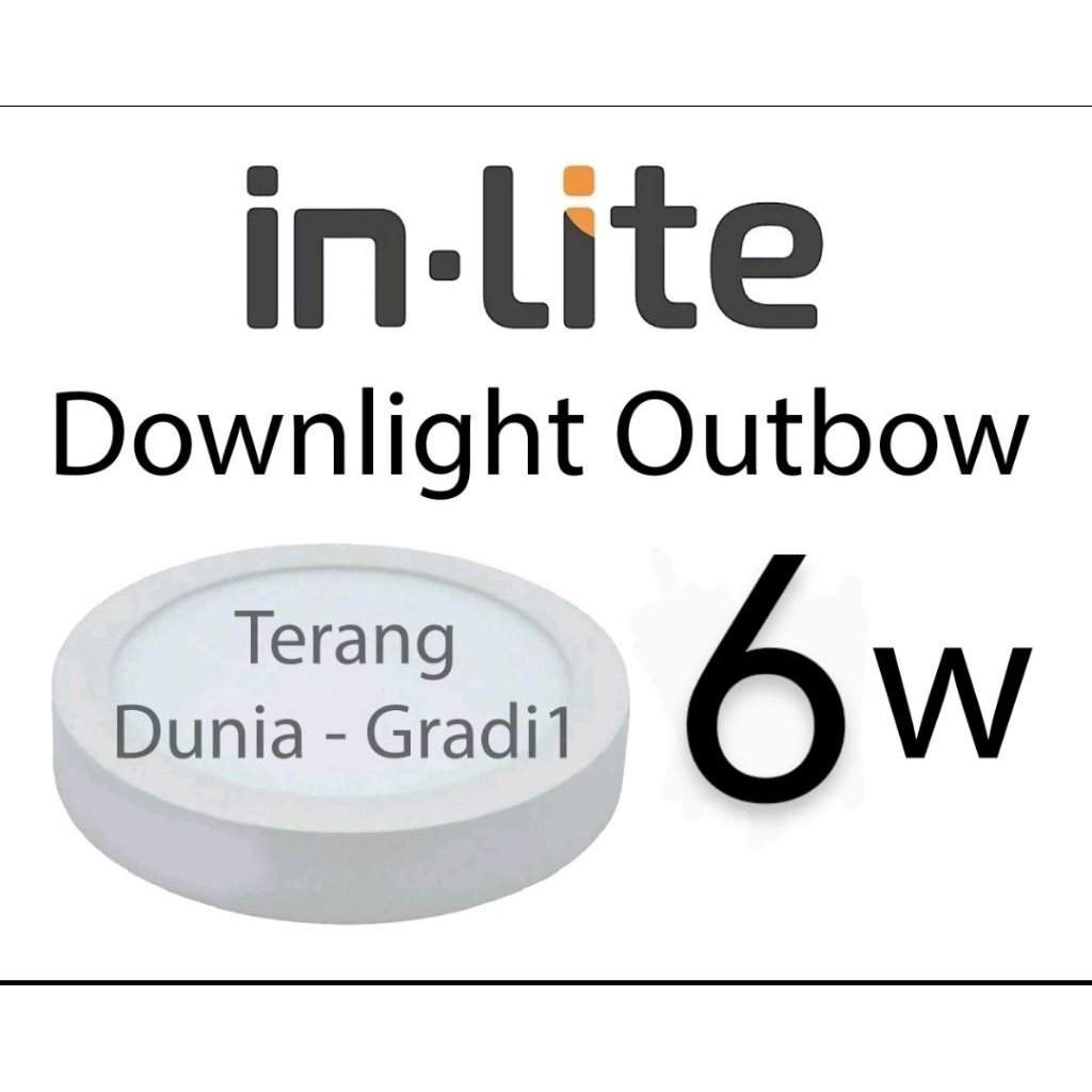 Downlight Outbow 6w Inlite Downlight Inlite Outbow 6w Inlite Downlight Outbow 6w Downlight OB 6w INS