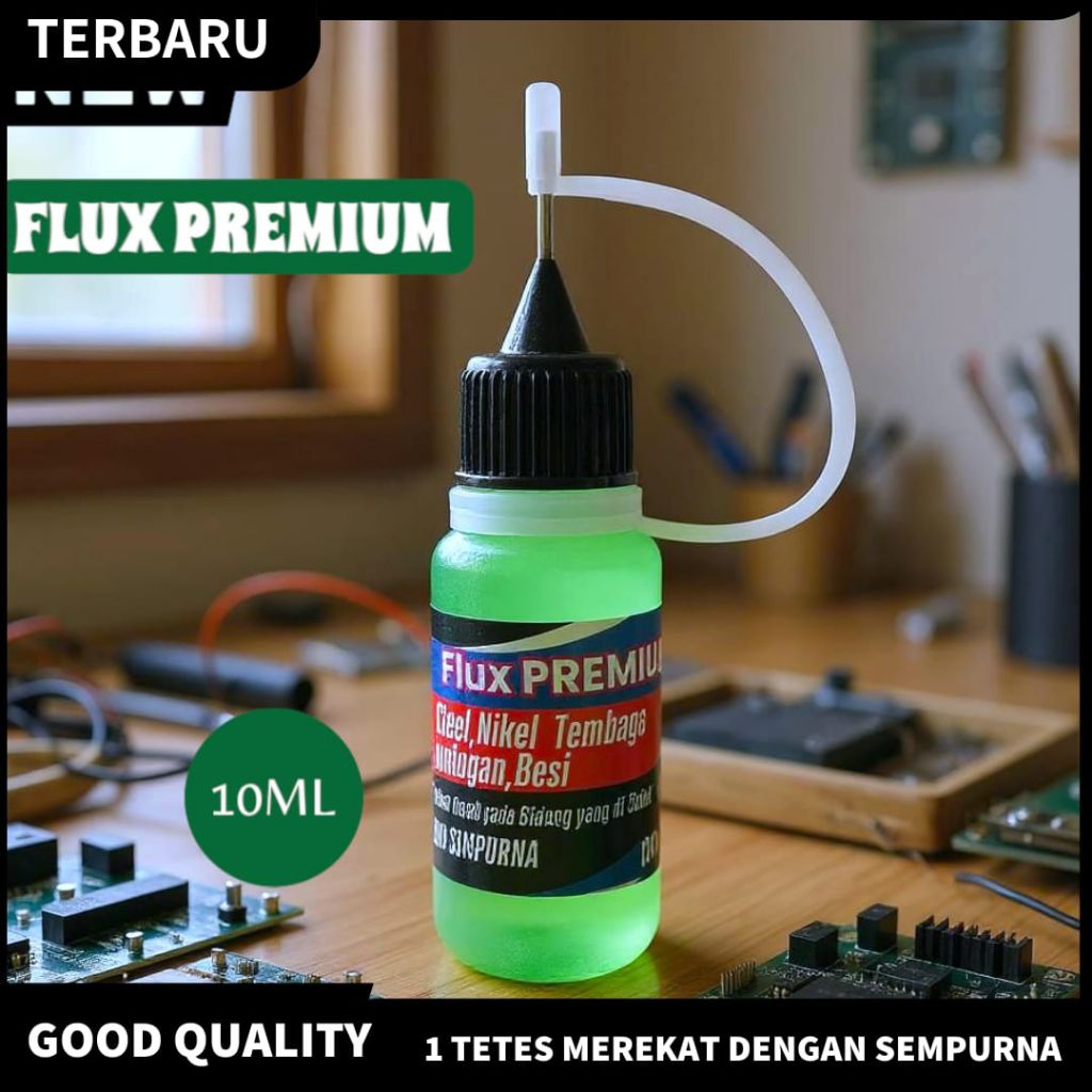 Flux Solder PREMIUM Flux stainles Tembaga Kuningan Besi Nikel Batrai