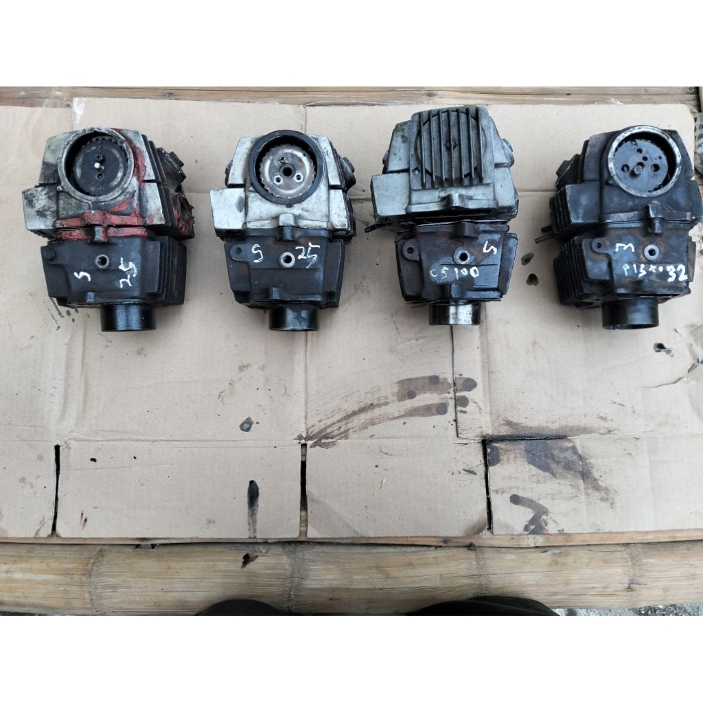 Blok kop original grand/Supra 100/mocin fullset isi