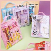

Paket Alat Tulis Stationery Set Anak 6IN1 Hadiah Souvenir Paket Sanrio Dompet