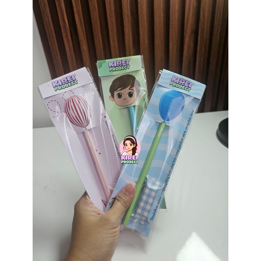 

Hadiah Souvenir Sekolah Pensil Gift Mini Pensil Anak Sekolah By Kirei Project
