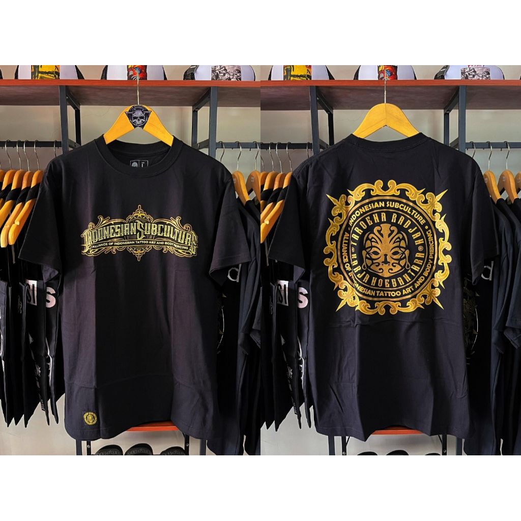 KAOS INDONESIAN SUBCULTURE GOLD ORIGINAL MASBERTO KINGDOM 120% || KAOS TATTOO || KAOS MASBERTO || KA