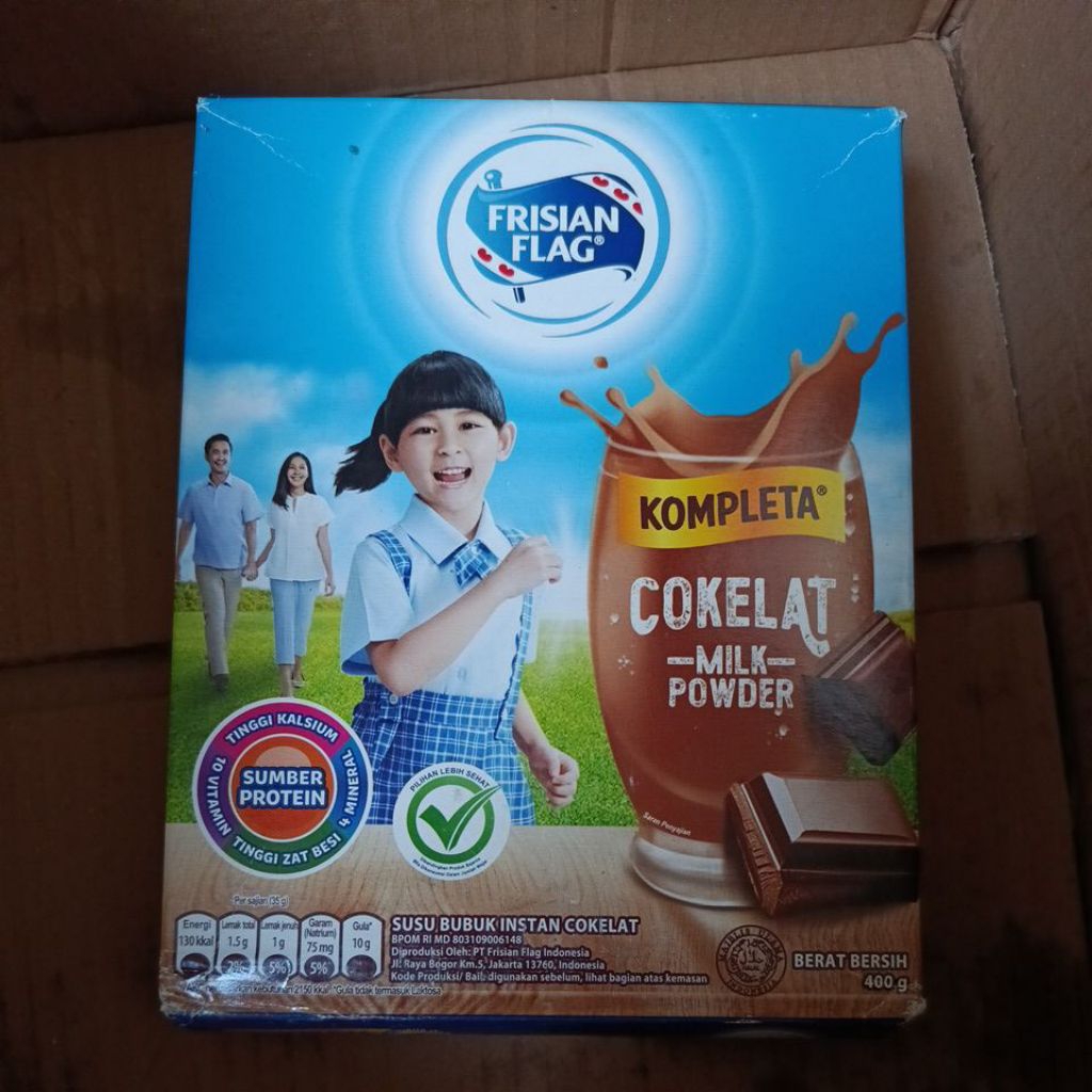 

Frisian Flag Kompleta Rasa Vanila 400gr