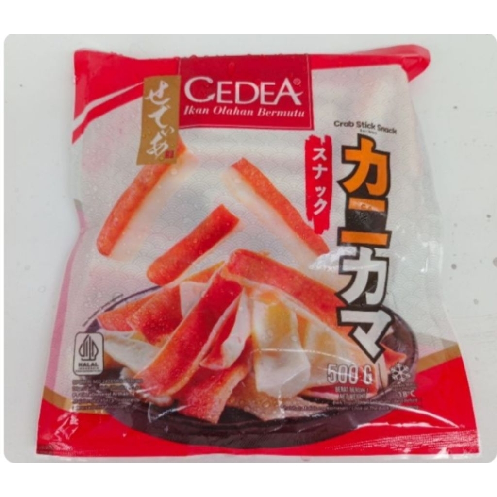 

CEDEA CRAB STICK 500g, MAKANAN OLAHAN KEPINTING SIAP SAJI