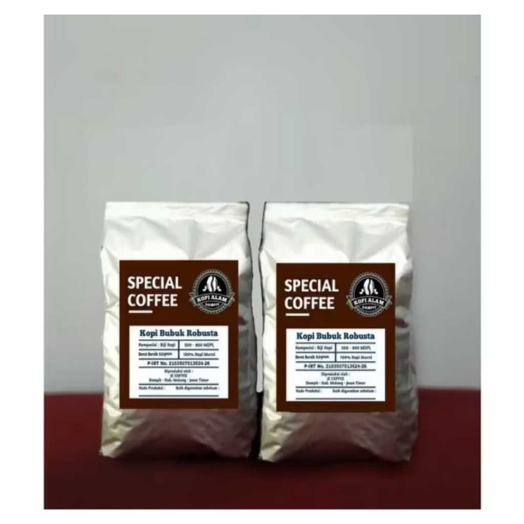 

ROBUSTA SPESIAL - KOPI ALAM DAMPIT - 1kg