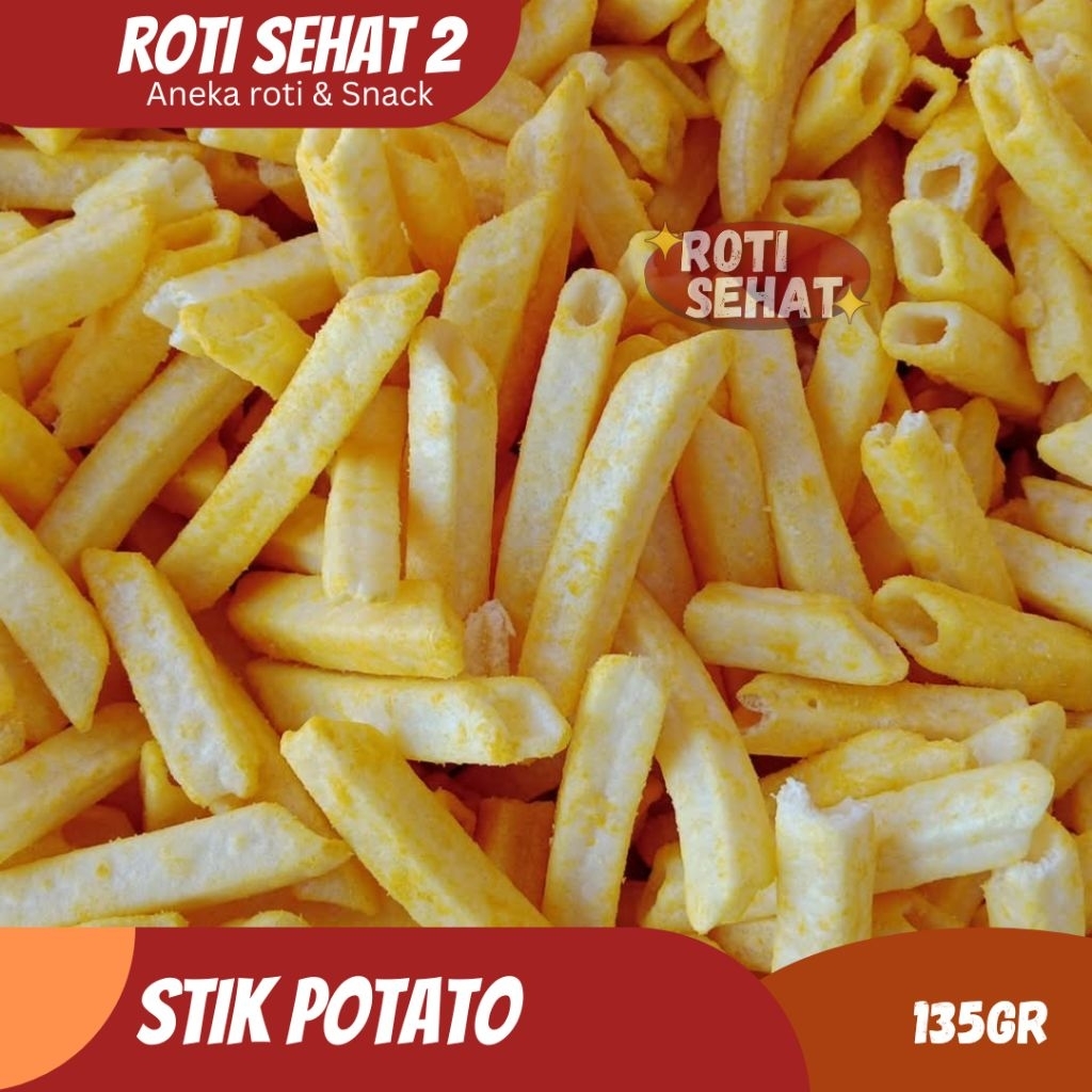 STIK POTATO / CIKI KENTANG / STICK KENTANG GURIH / STICK KENTANG BALADO