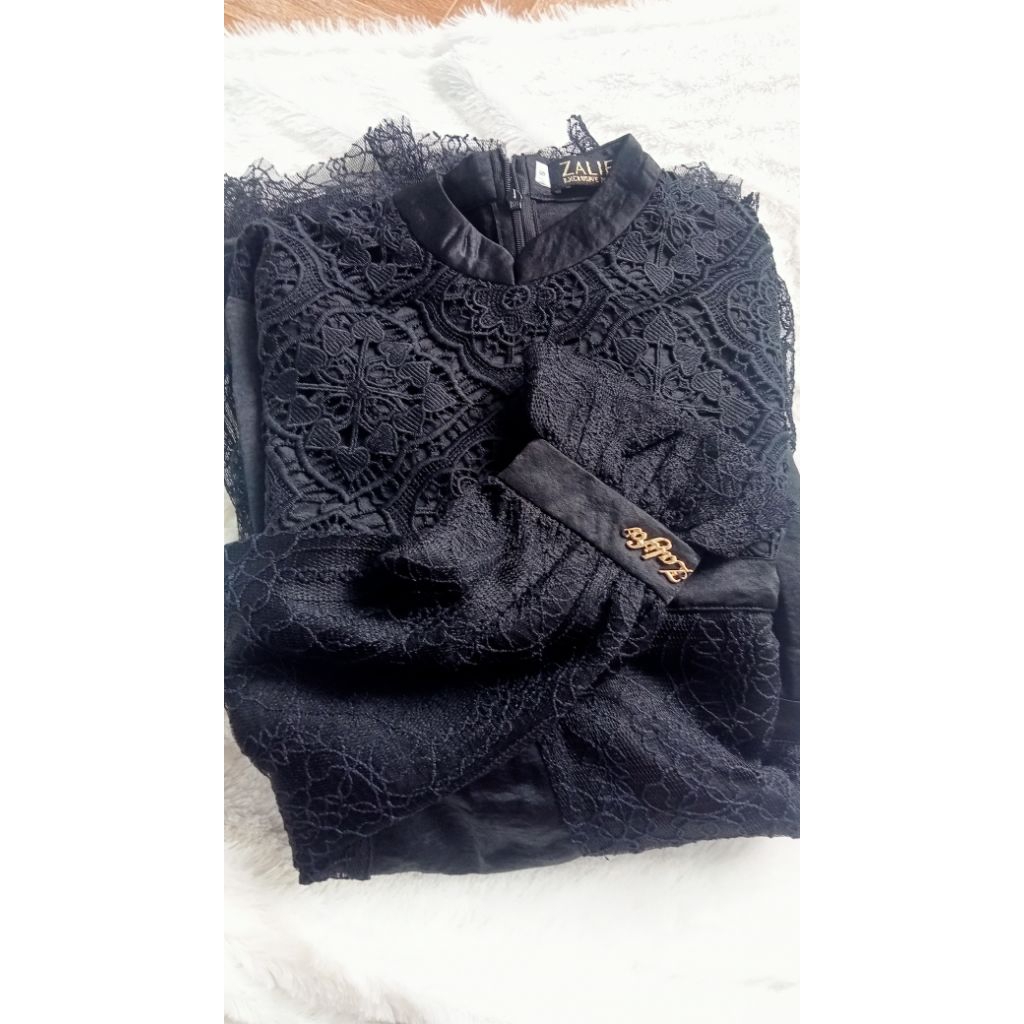 Zalifa dress muslim wanita dewasa/gamis zalifa mewah/gamis pesta