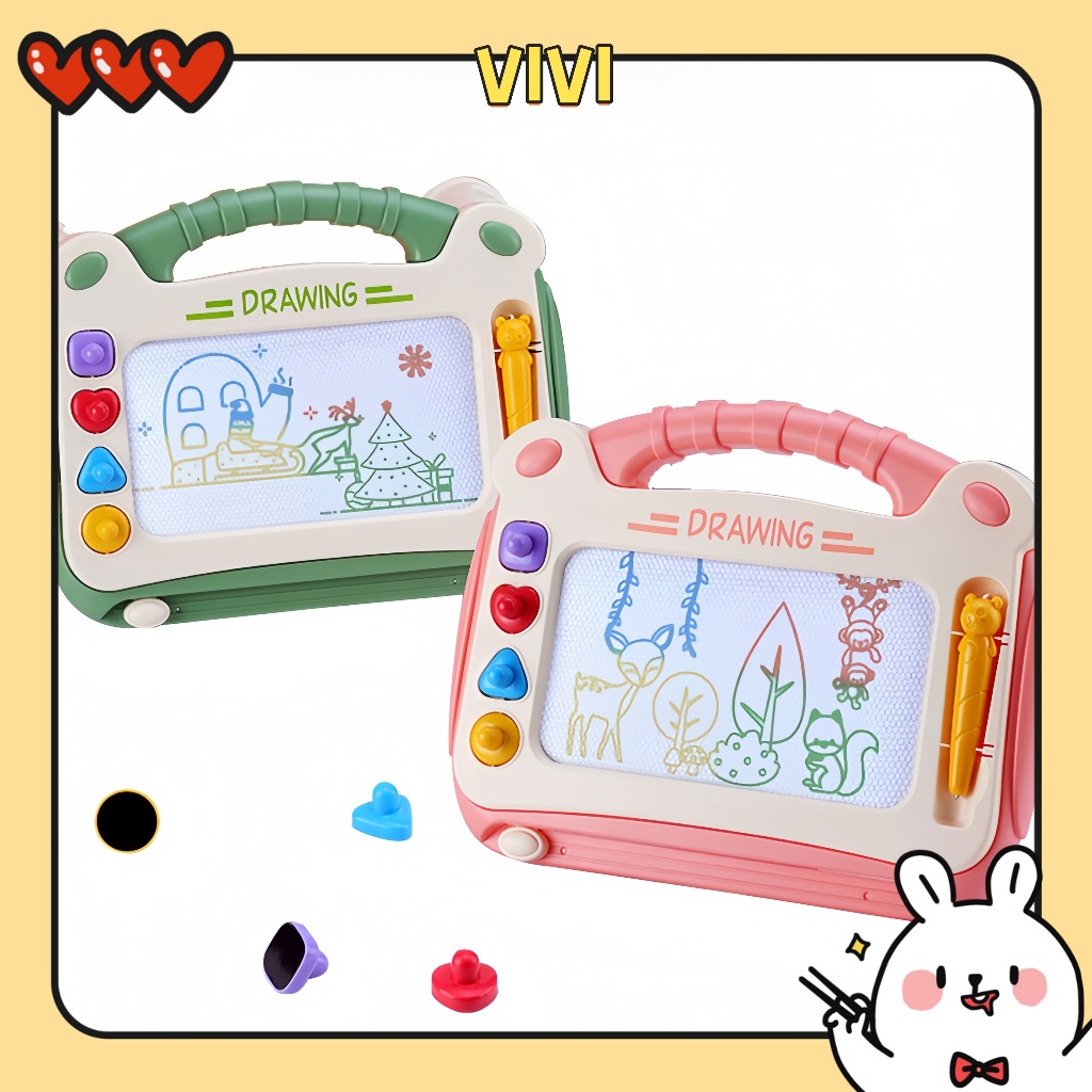 

Papan gambar kartun anak -anak, papan grafiti warna bayi, papan tulis magnetik, mainan grafiti, papan gambar magnetik, seni, mainan lukisan pendidikan awal