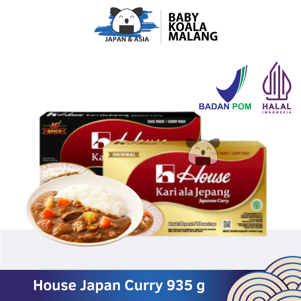 

HOUSE Japan Curry Kare Jepang 50 Porsi Halal │ Bumbu Kuah Kari Nasi -BKM