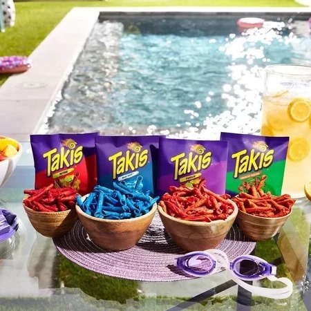 

Takis Rolled Cheese Fuego Blue Heat Mini Fuego & Nitro Original USA 28.4 gr (mini)