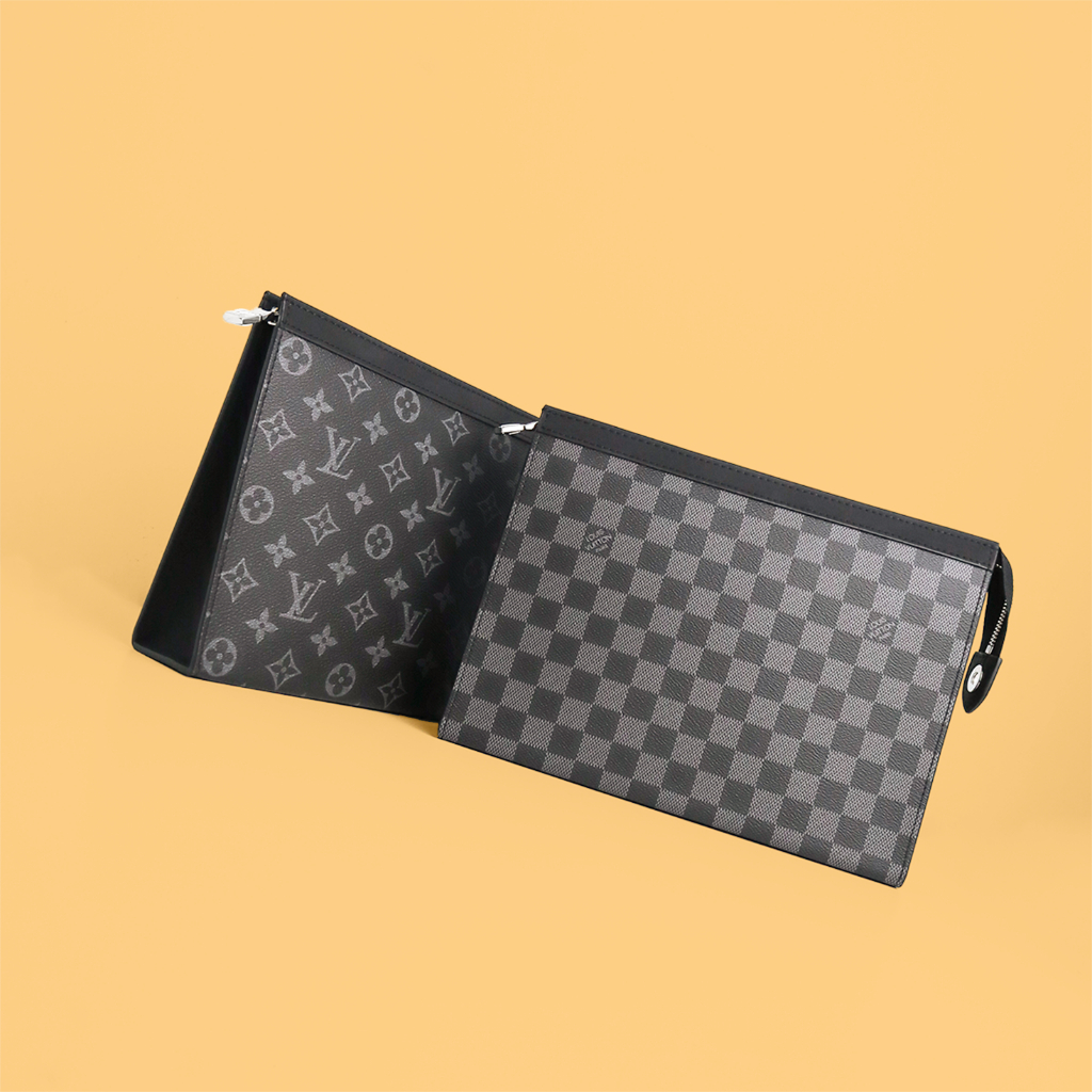 POUCH PRIA Louis vuitton VOYAGE POUCHETTE CLUTCH MAN HANDBAG