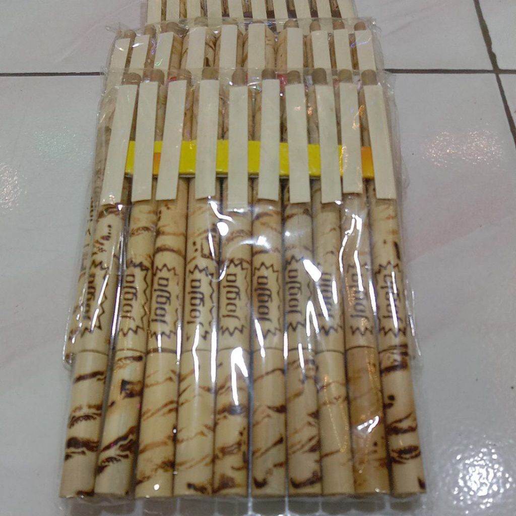 

bolpoin bambu Jogja isi 10