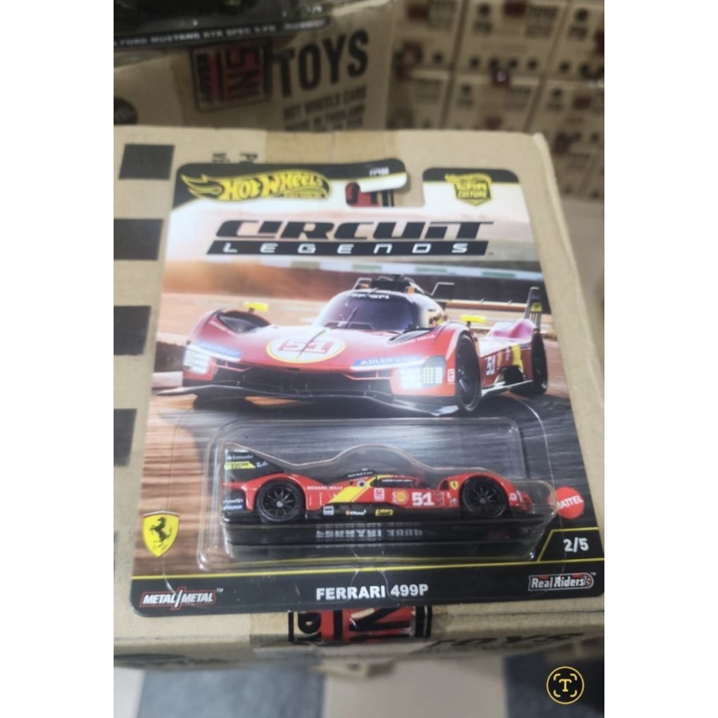 Hot Wheels Premium Circuit Legends Ferrari 499P