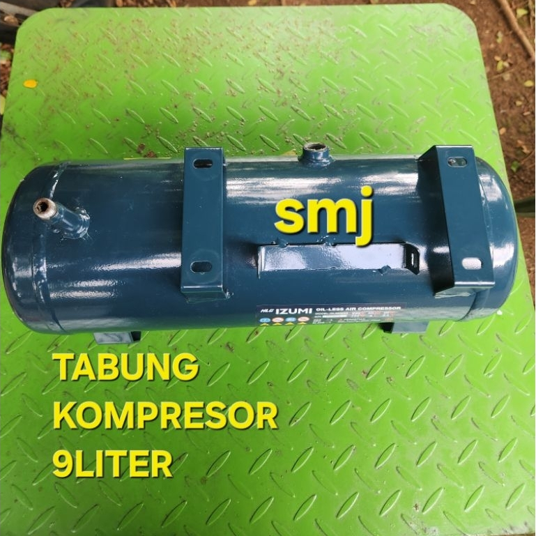 tabung kompresor angin 9liter tabung angin 9 liter tangki angin 9 liter tangki kompresor oilless 9 l