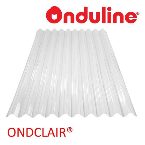 Atap Onduclair Transparan – Atap PVC Transparan Bergelombang Anti UV & Tahan Lama