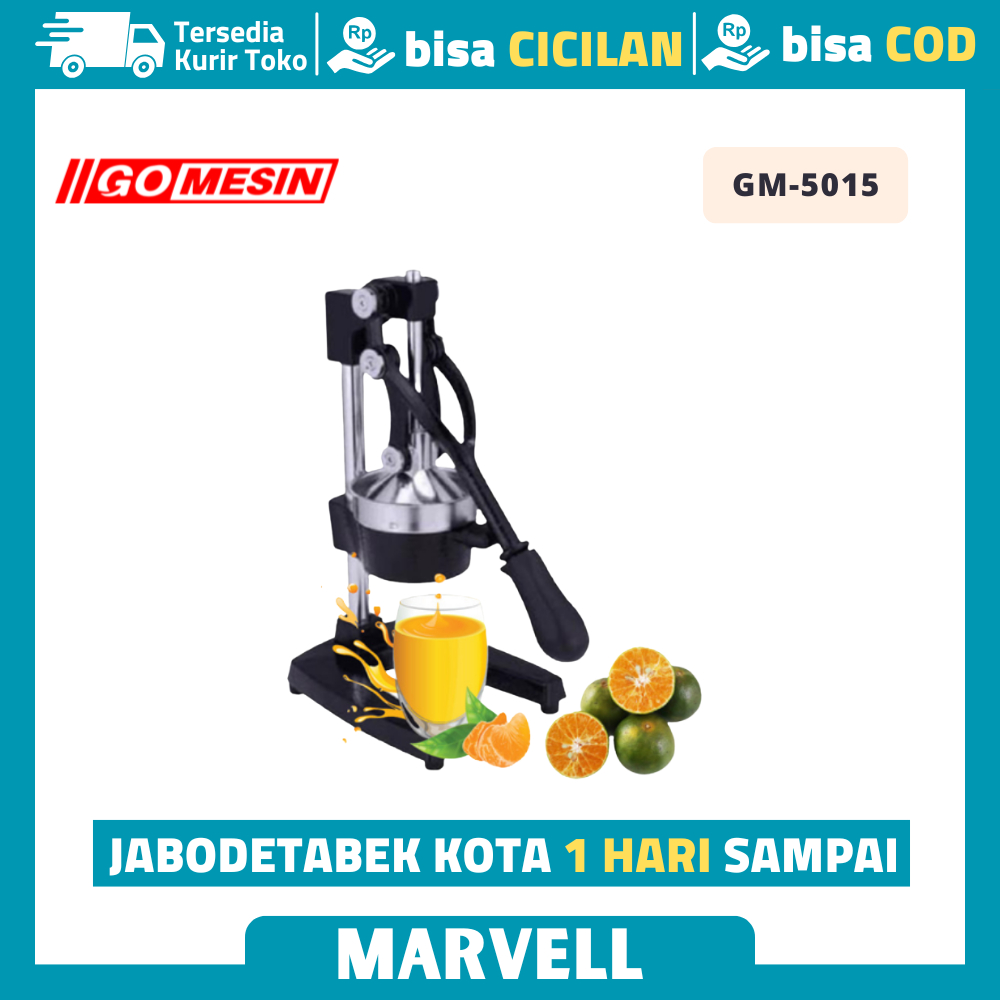 HAND JUICER GETRA ET 5015 ALAT PEMERAS JERUK MANUAL STAINLESS STEEL