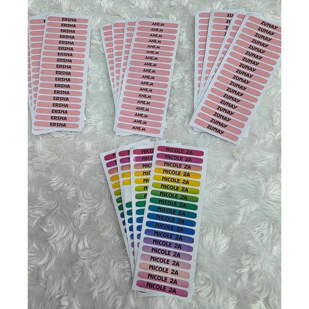 

Stiker Pensil/Bolpen