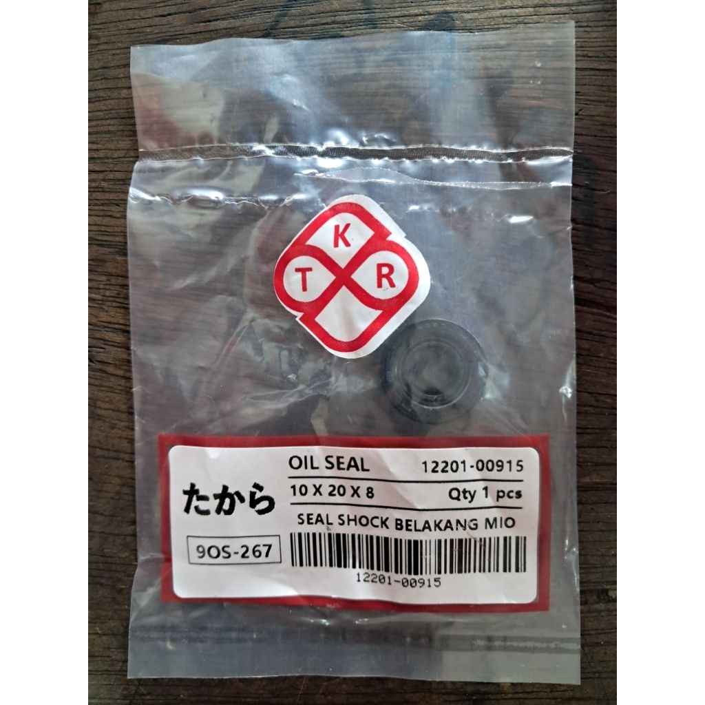 SEAL SHOCK BELAKANG MIO J M3 XEON SOUL GT 10x20x8 GENUINE TKR