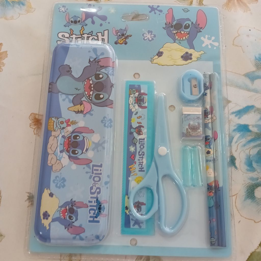 

set alat tulis lilo & stitch