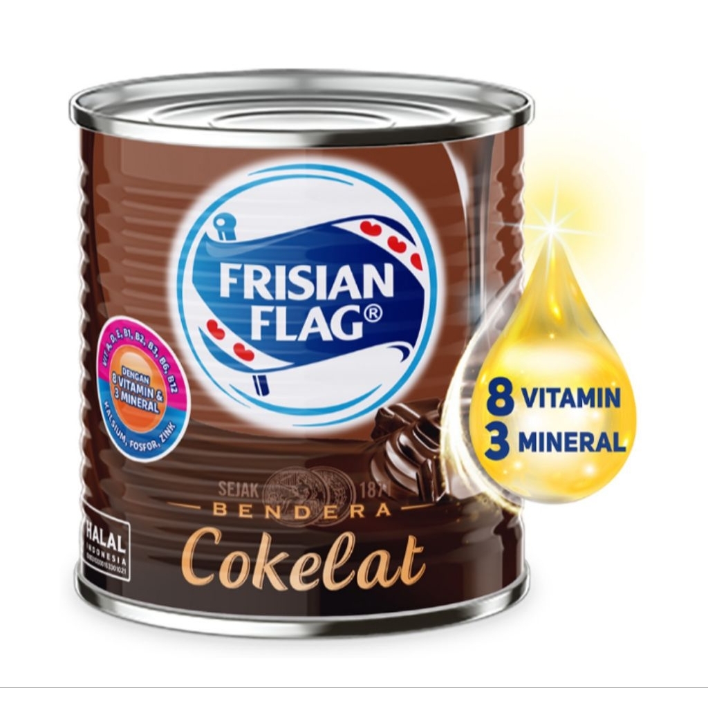 

Frisian Flag Kental Manis Cokelat 370g