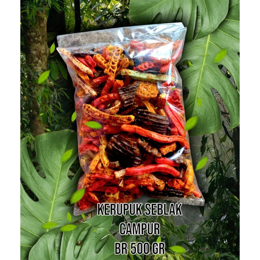 

kerupuk seblak campur 500 gr