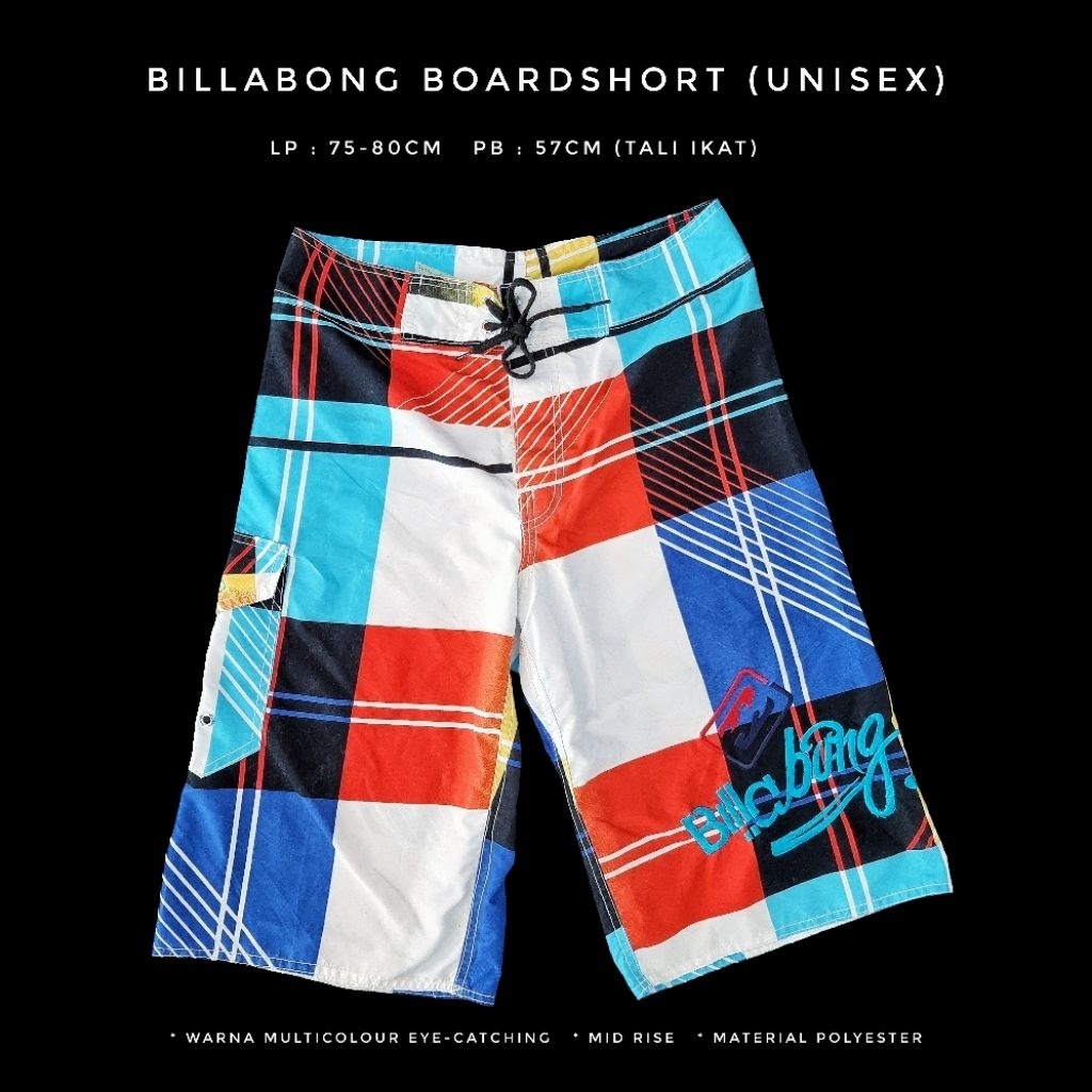 PRELOVED BILLABONG BOARDSHORT (UNISEX)