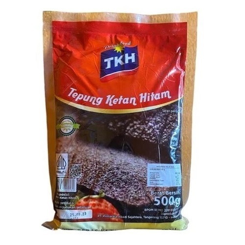

TKH TEPUNG KETAN HITAM 500GR - BLACK GLUTINOUS RICE FLOUR