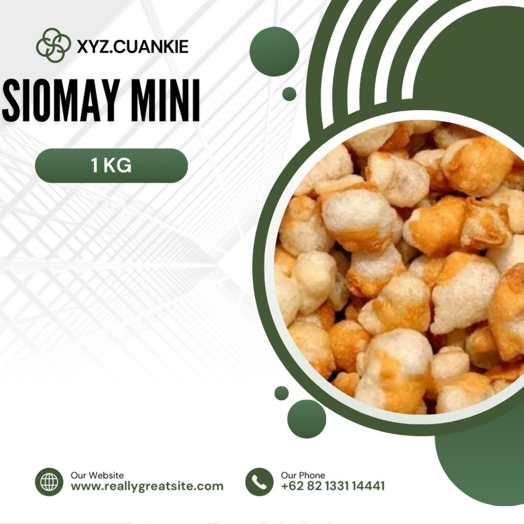 

SIOMAY MINI | KEMASAN 1KG