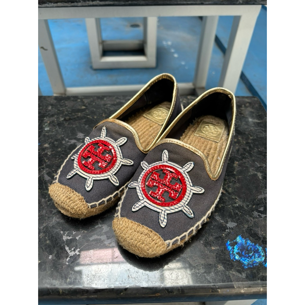 preloved tory burch espadrilles