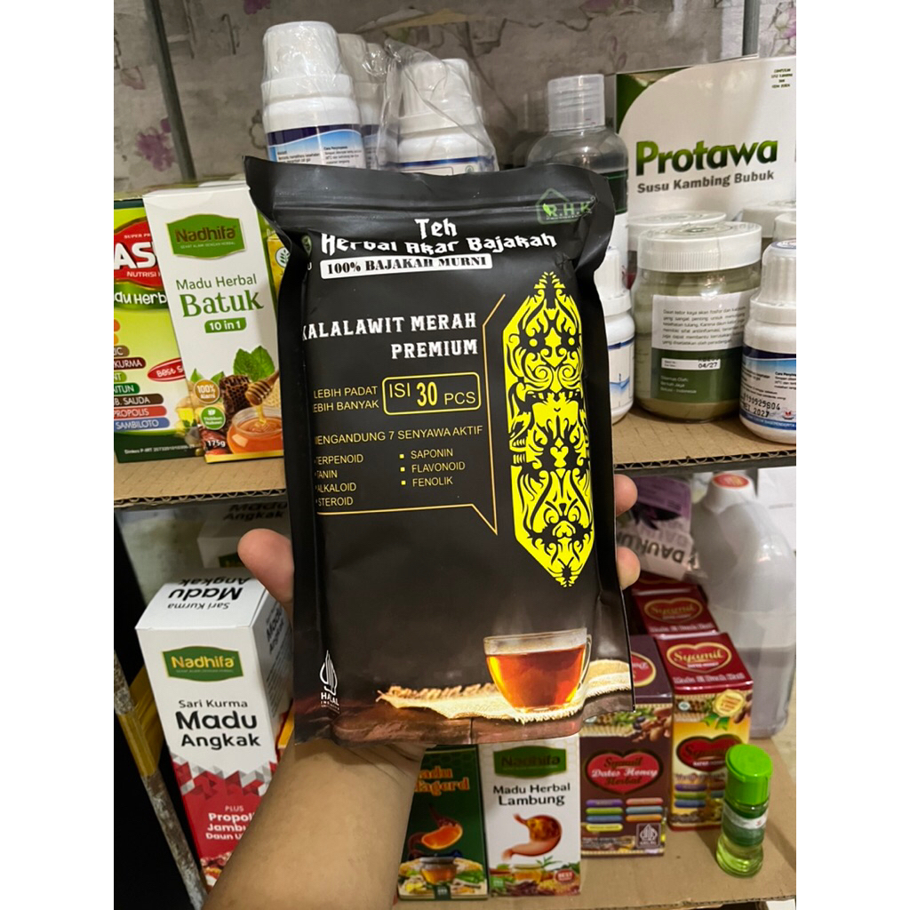 

Teh Herbal AKAR BAJAKAH 100% BAJAKAH MURNI