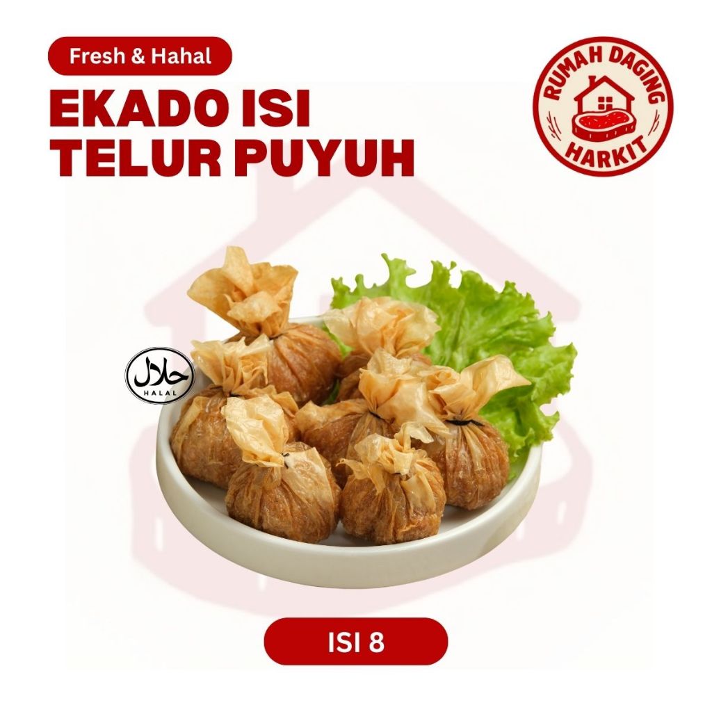 

Ekado Isi Telur Puyuh Frozen isi 8 Kab Tangerang