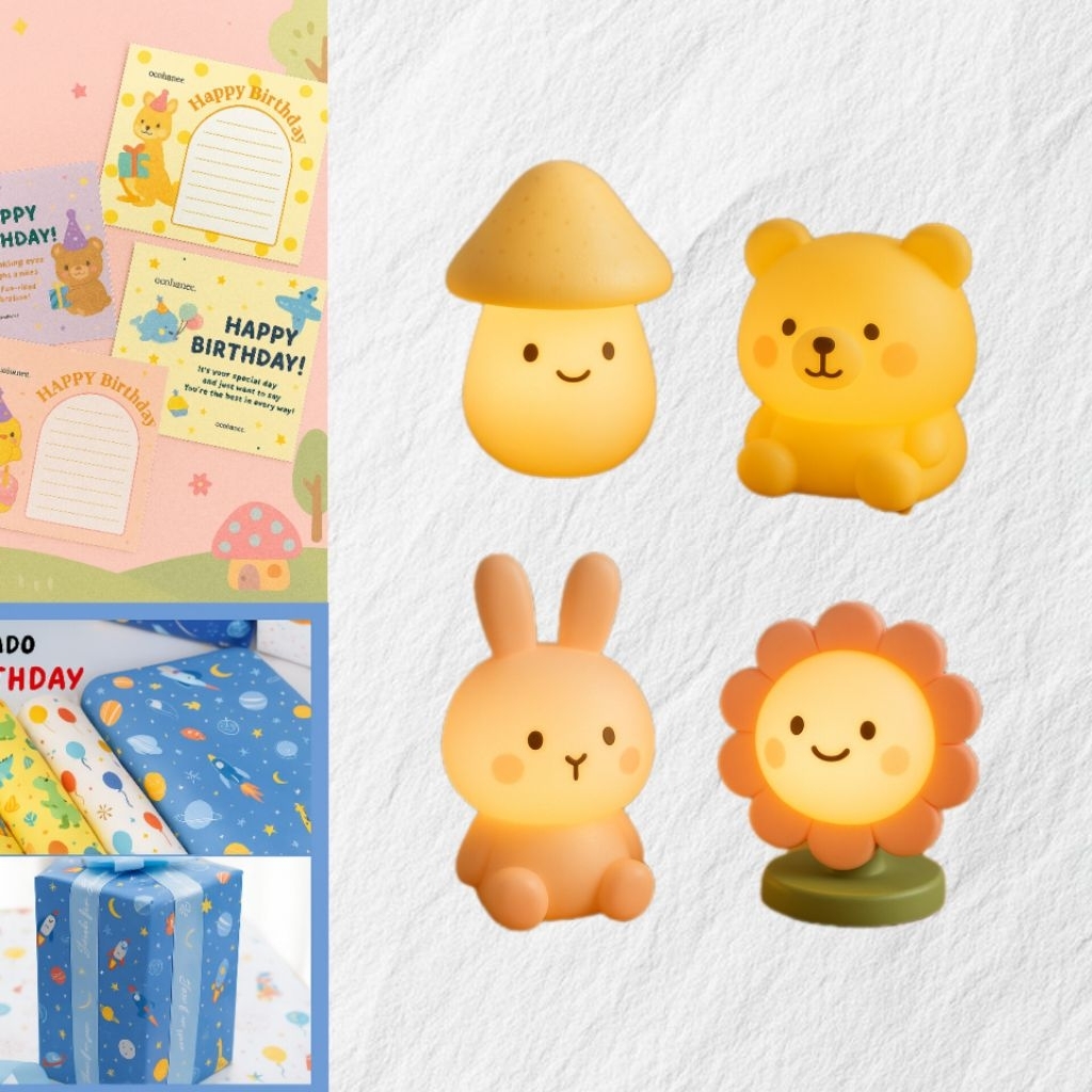 

Lampu Tidur Lucu LED – Bentuk Karakter Imut & Warna Pastel | Hadiah/Kado/Hampers/Gift/Parsel/Souvenir/Bingkisan/Parsel/Paket