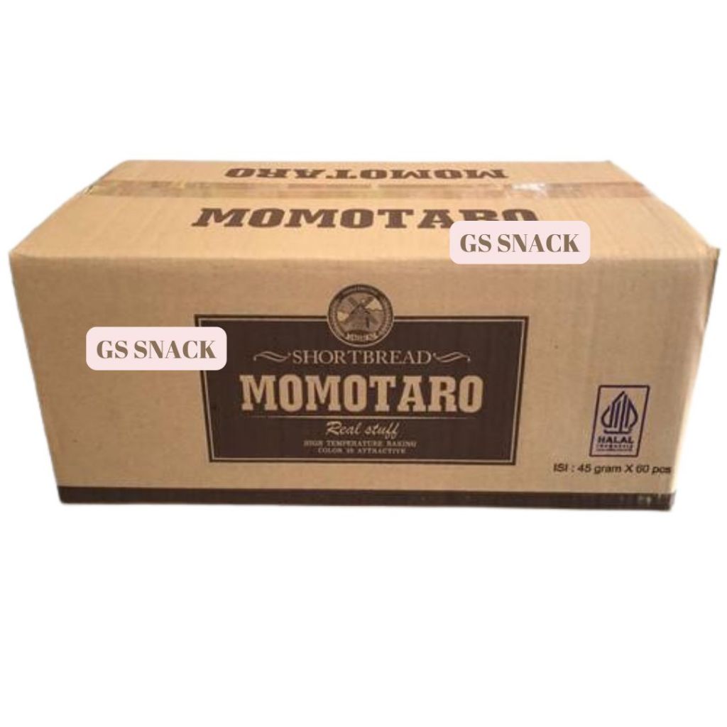 

[GSSNACK] 1 DUS MOMOTARO COOKIES 1 DUS ISI 60 PCS