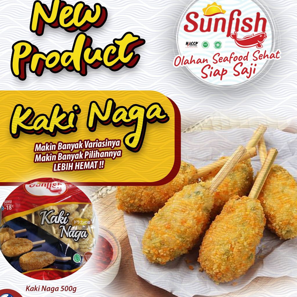 

Sunfish Kaki Naga 500gr
