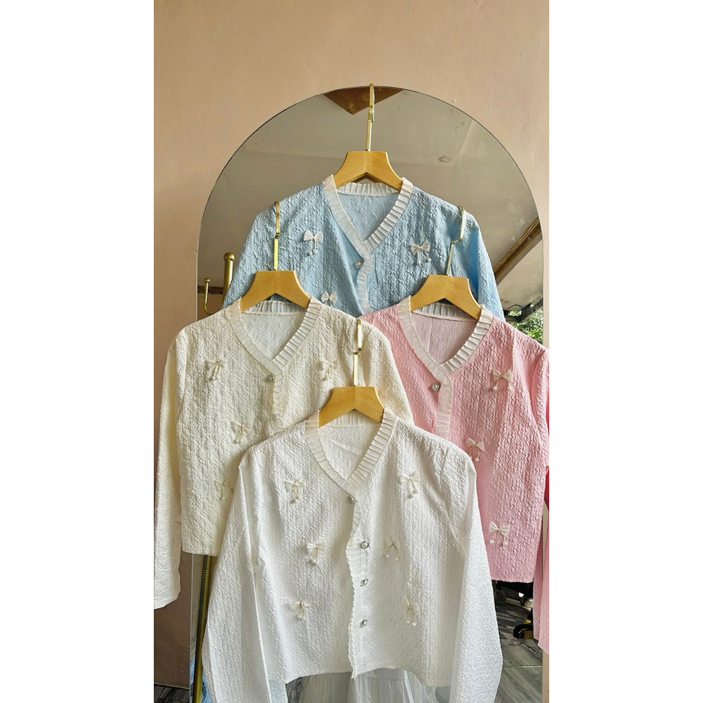 Arbella Outfit Agatta Blouse Korean Style