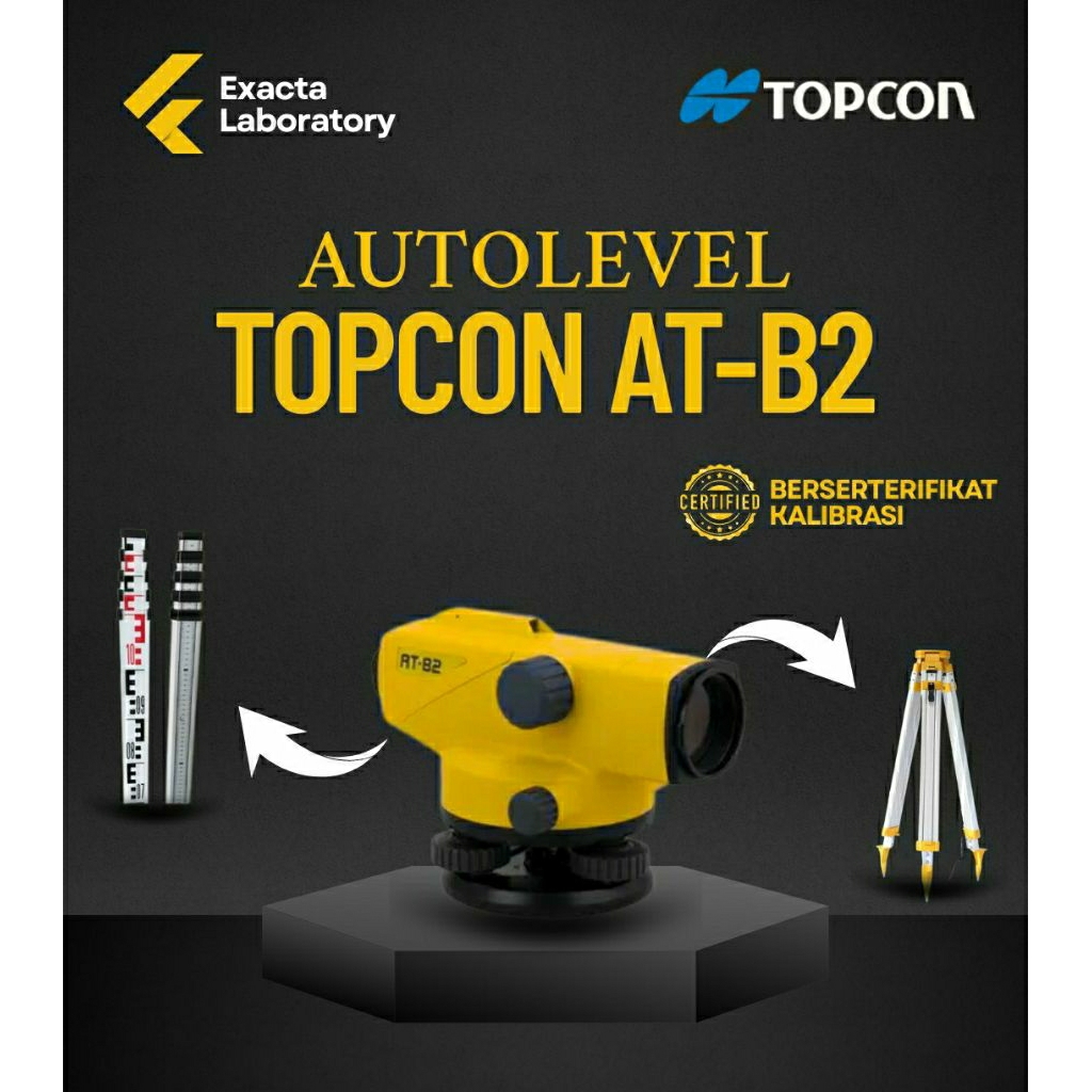 AUTOLEVEL TOPCON AT-B2 FULL SET