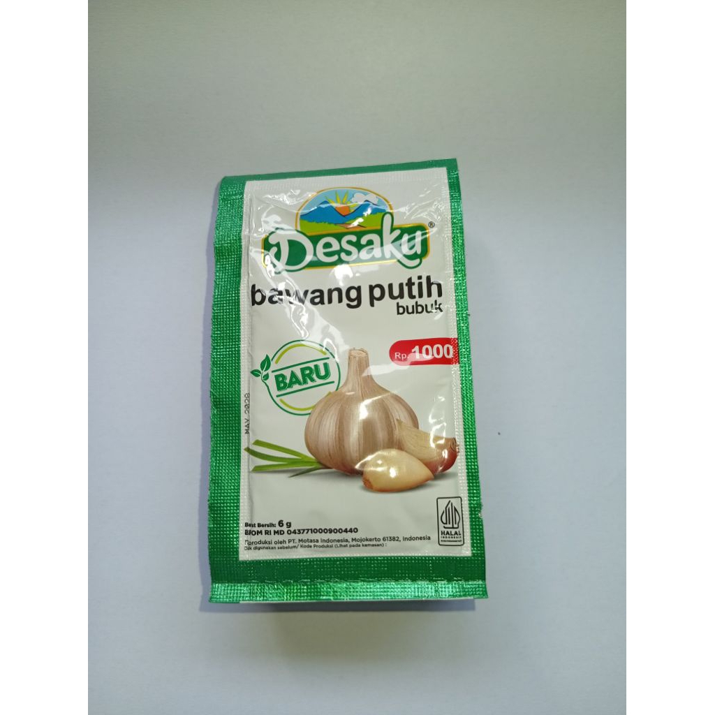 

Desaku Bumbu Bawang Putih Bubuk Sachet 6 gram