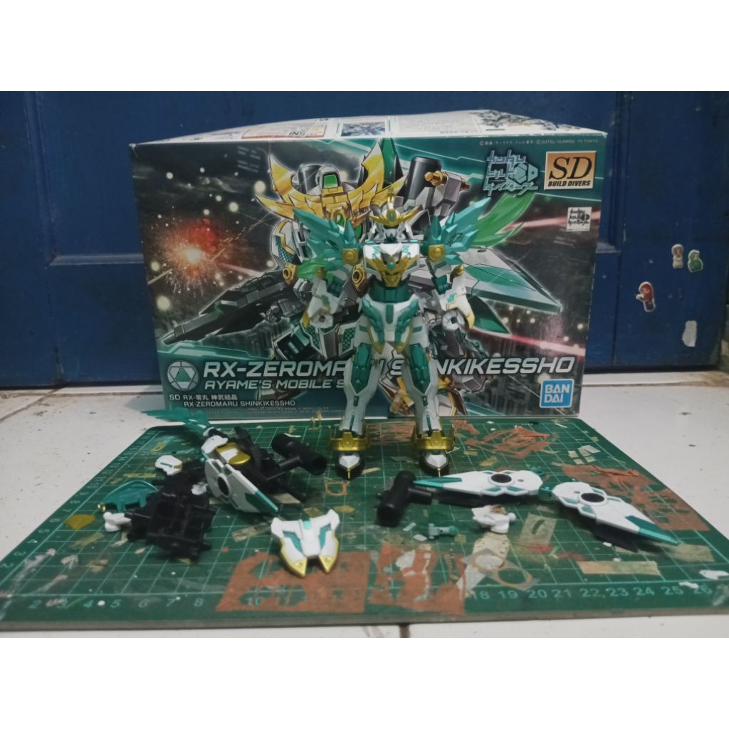 sdbd 1/144 Rx Zeromaru Shinkikessho Gundam Bandai