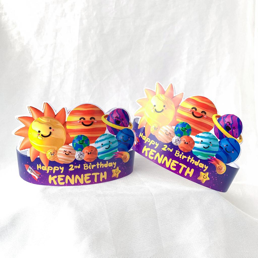 

Planet - Party Topi Ulang Tahun Anak / Hiasan Kepala Birthday Party