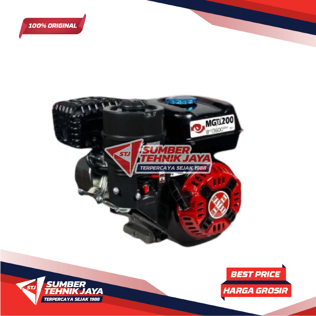 MESIN PENGGERAK BENSIN MATARI / GASOLINE ENGINE MATARI MGX200 8HP