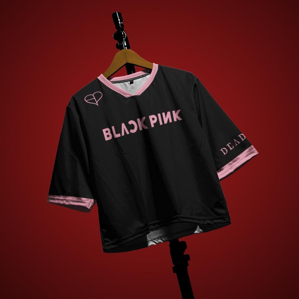 GAMEPLANE - Kaos Jersey Boxy Vintage BOXY BLACKPINK WORLD TOUR ART 1 Oversize Unisex Custom Full Pri