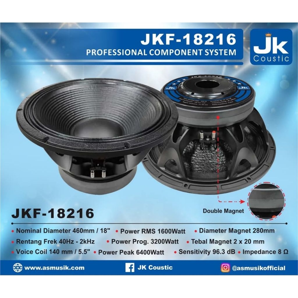 speaker JK JKF-18216