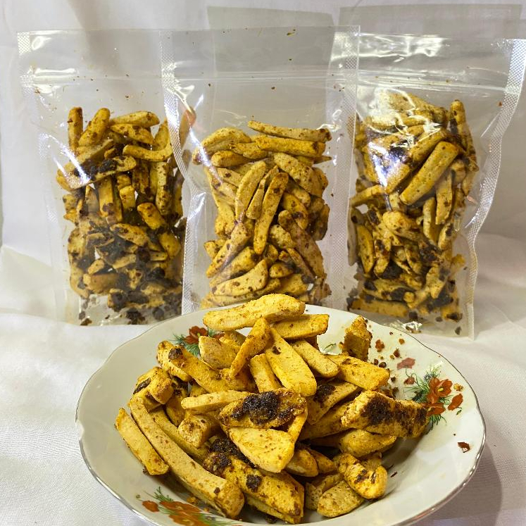 

1 Kg Basreng Pedas 3 Rasa Pedas Daun Jeruk Rendang Keju Cemilan Nikmat