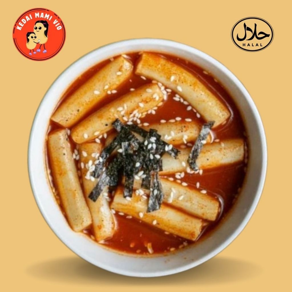 

toppoki ori dan toppoki spicy kedai mami vio karawang