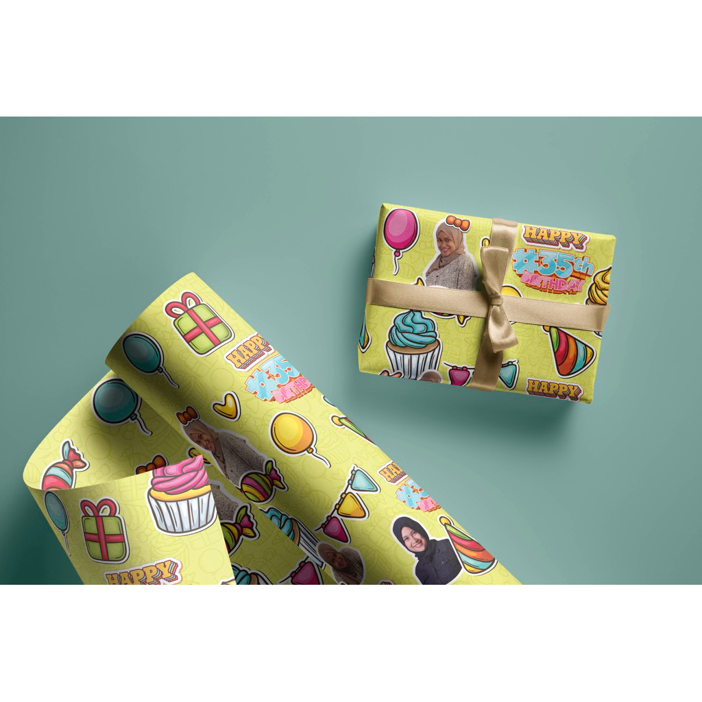 

Kertas Kado Custom Tipe 1