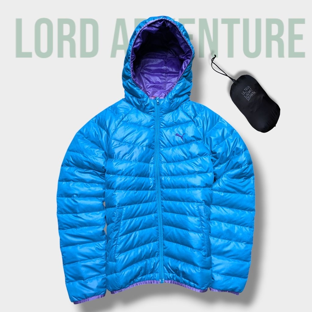 jaket bulu angsa Puma Ultralight goose down jacket puffer bulang ultralight outdoor gunung winter mu