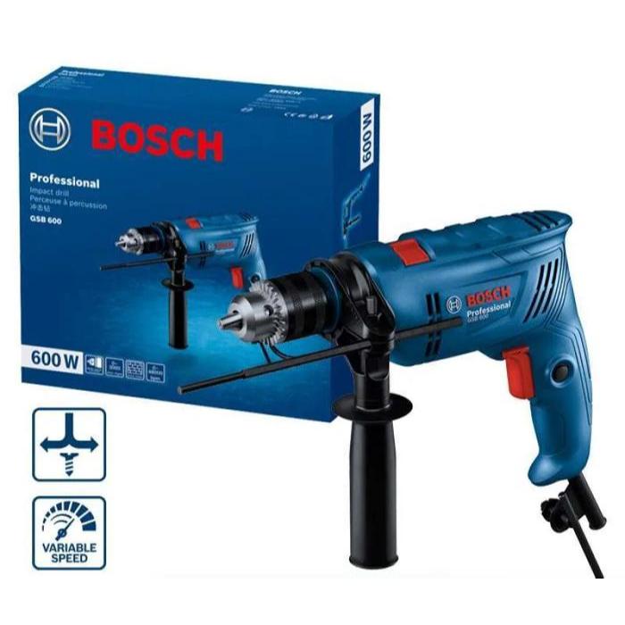 BOSCH GSB 600 - Impact Drill BOSCH Mesin Bor Beton, Besi, Kayu