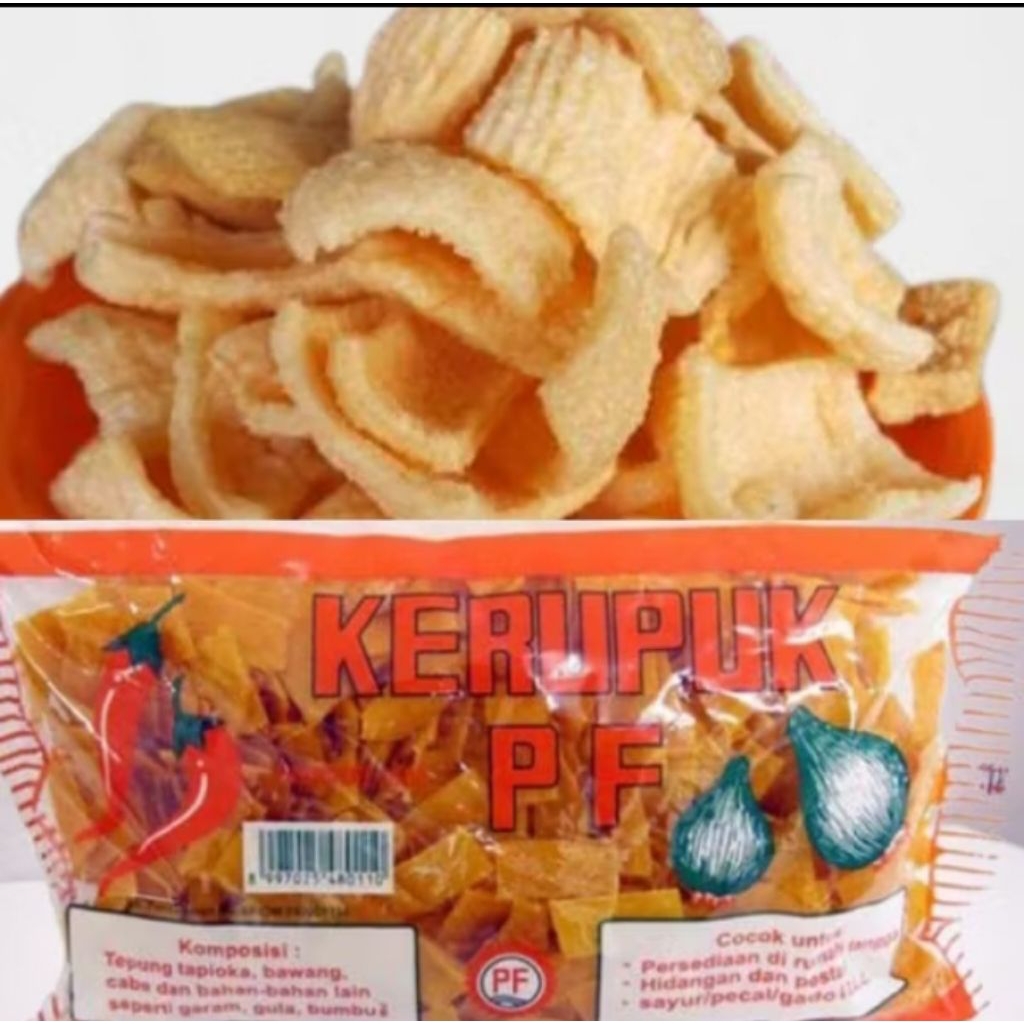 

Kerupuk PF Isi 500 Gram / Bungkus