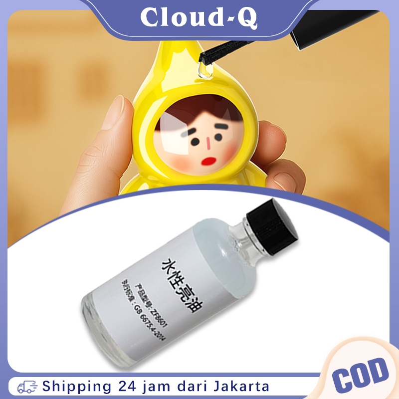 

50 Ml Lapisan Penyegel Clay Varnish Vernish Clear Gloss