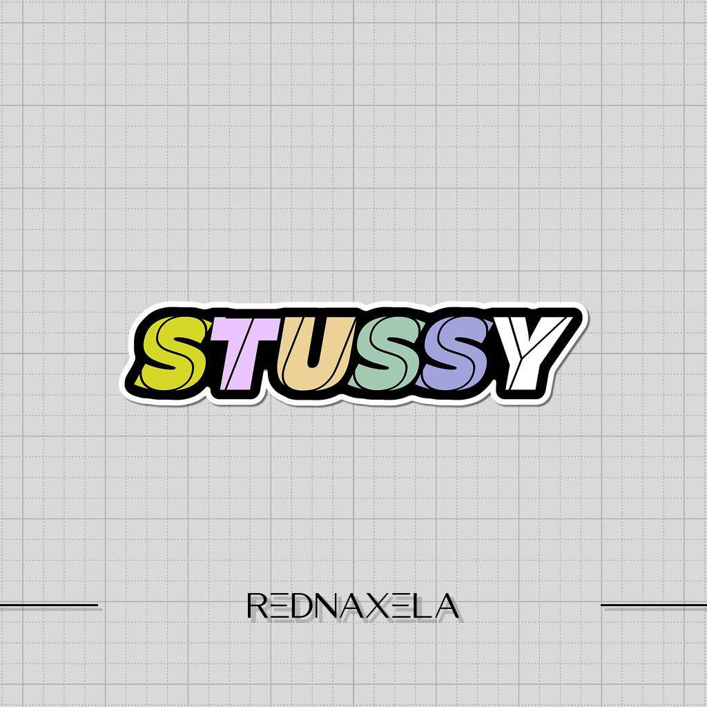 

Stiker Vinyl Stussy #2 Stiker Koper Outdoor Waterproof Sticker